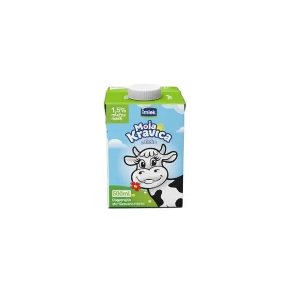 Dugotrajno mleko IMLEK 1,5%mm 500ml 0