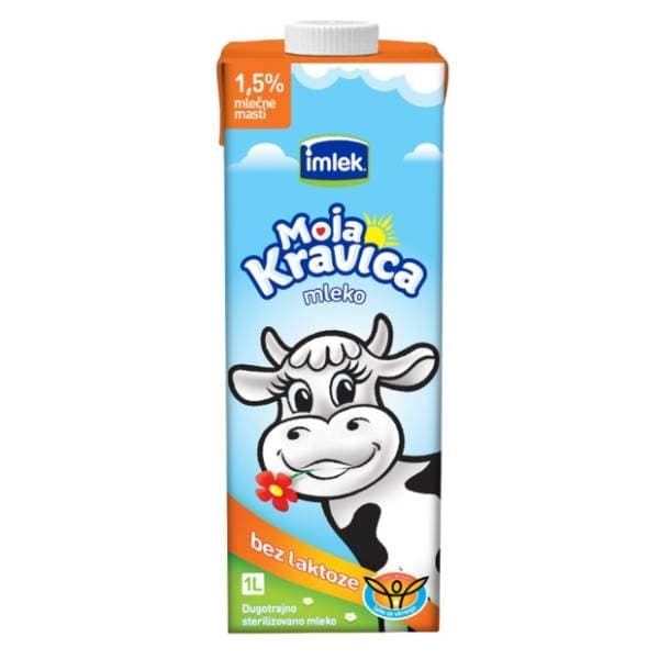 Dugotrajno mleko IMLEK bez laktoze 1,5%mm 1l 0
