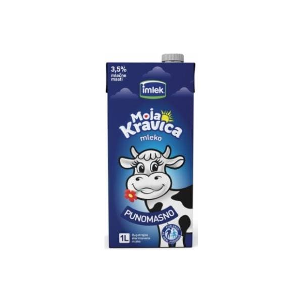Dugotrajno mleko IMLEK Moja kravica punomasno 3,5%mm 1l 0