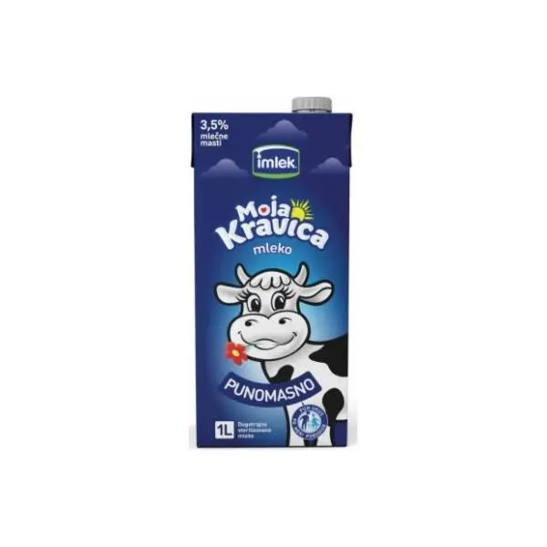 Dugotrajno mleko IMLEK Moja kravica punomasno 3,5%mm 1l 0