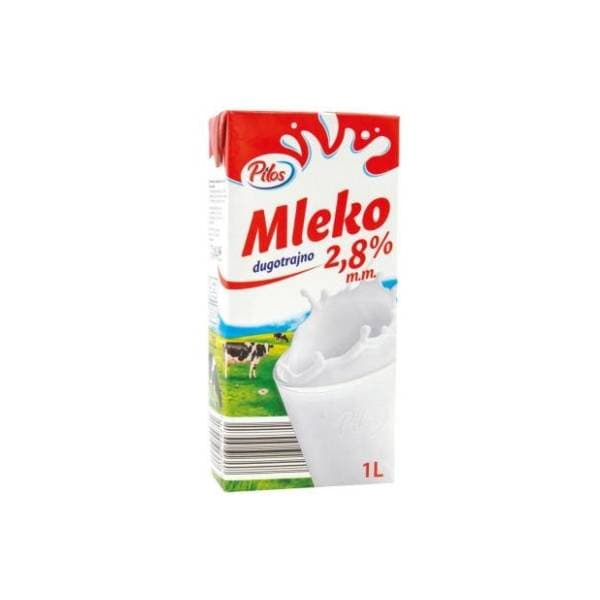 Dugotrajno mleko PILOS 2,8%mm 1l 0
