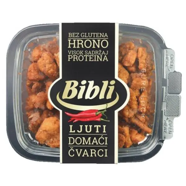 BIBLI ljuti domaći čvarci 200g 0