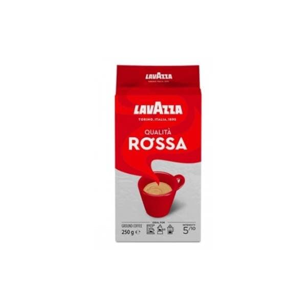 Espreso kafa LAVAZZA Qualita Rossa mlevena 250g 0