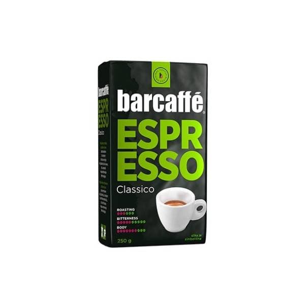 Espresso kafa BARCAFFE classico 250g 0