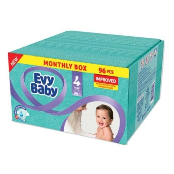 EVY BABY Box 4 96kom 0