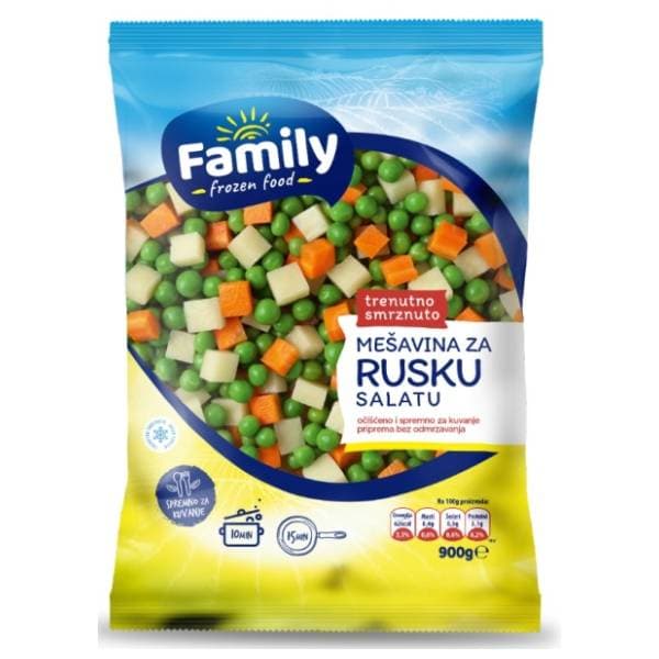 FAMILY ruska salata 900g 0