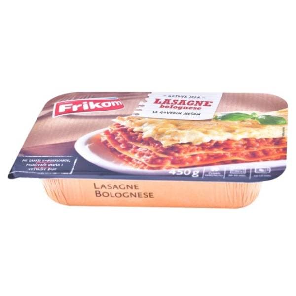 FRIKOM Lasagne bolognese 450g 0