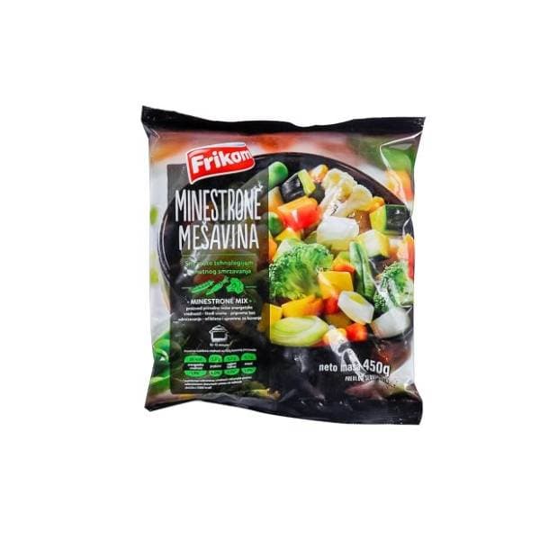 FRIKOM mešano povrće za Minestrone supu 400g 0