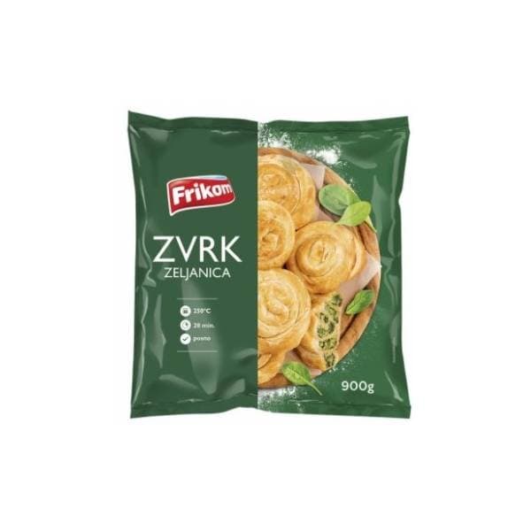 FRIKOM Zvrk pita zeljanica 900g 0