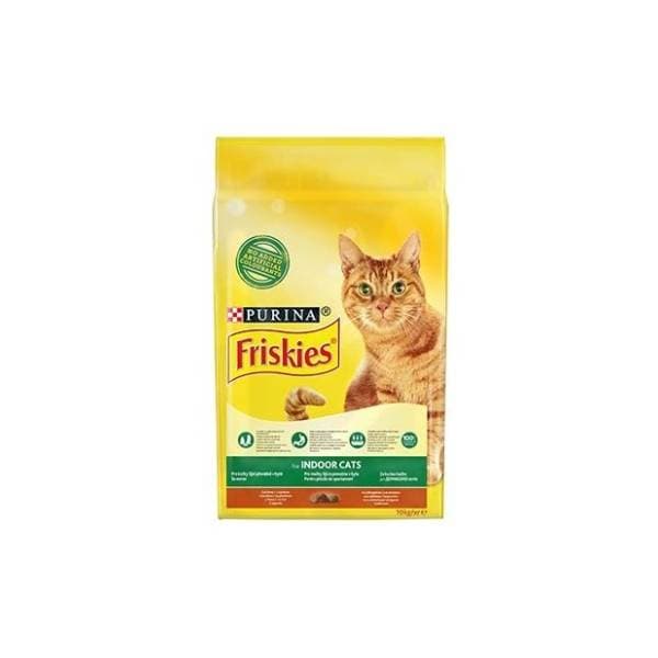 FRISKIES Indoor piletina i povrće 10kg 0