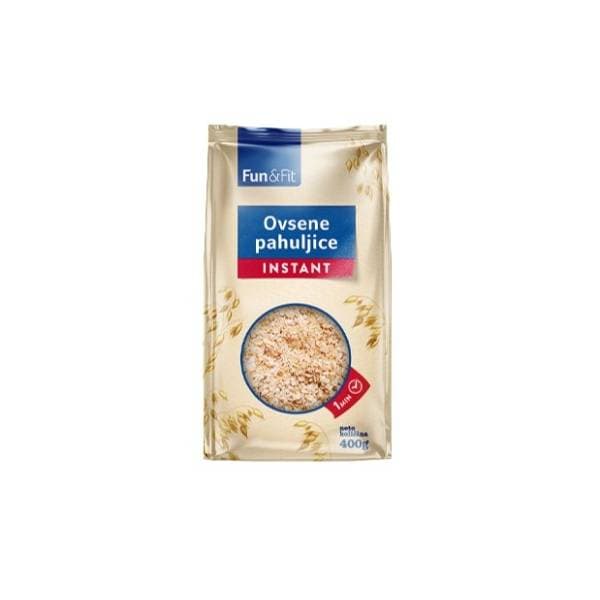 Ovsene pahuljice FUN&FIT lomljene 400g 0