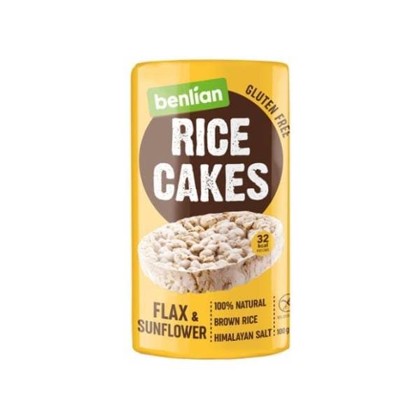 Galete RICE CAKES lan i suncokret 100g 0
