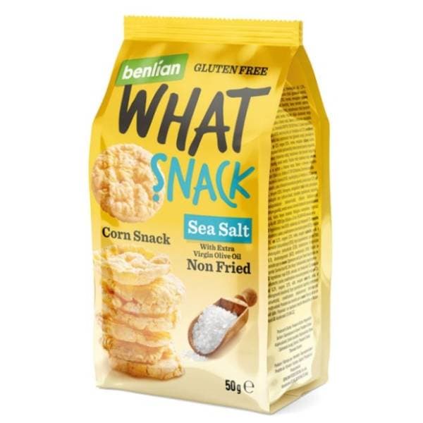 Galete WHAT SNACK morska so 50g 0