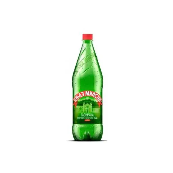 Gazirana voda KNJAZ MILOŠ 1,25l 0