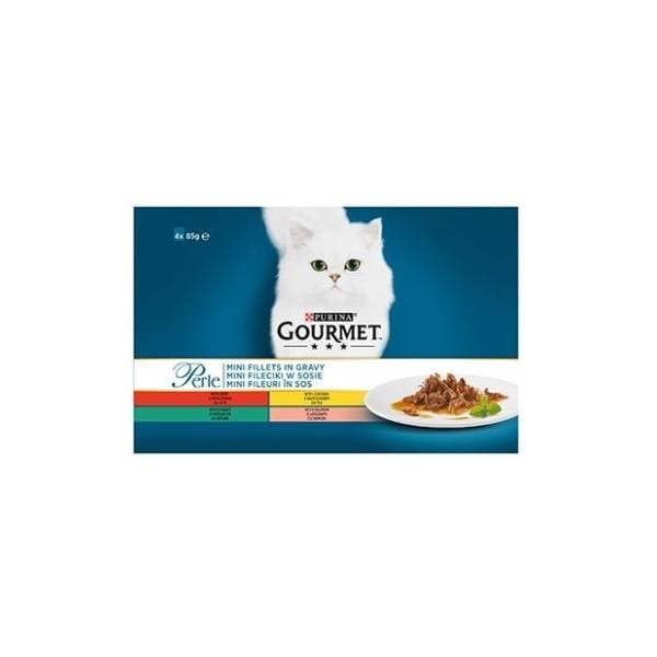 GOURMET Perle mini fileti u sosu 4x85g 0