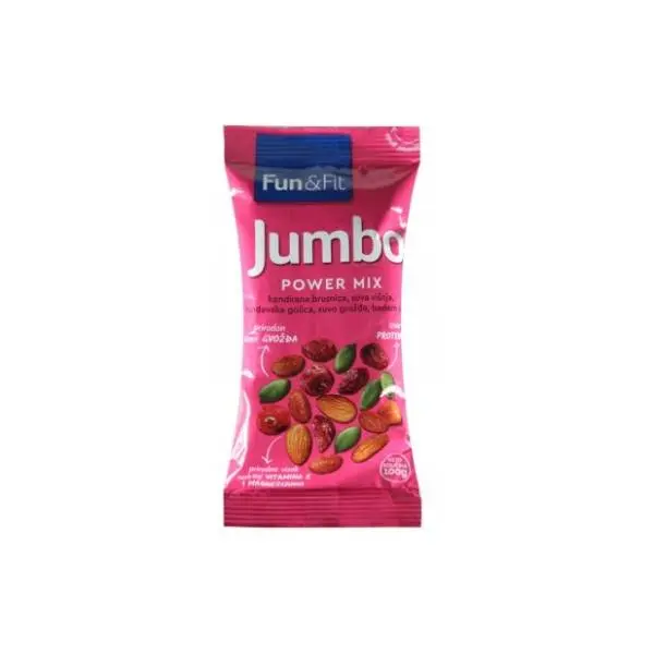Grickalice JUMBO Power mix 75g 0