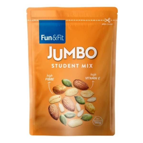Grickalice JUMBO Studentski mix 180g 0