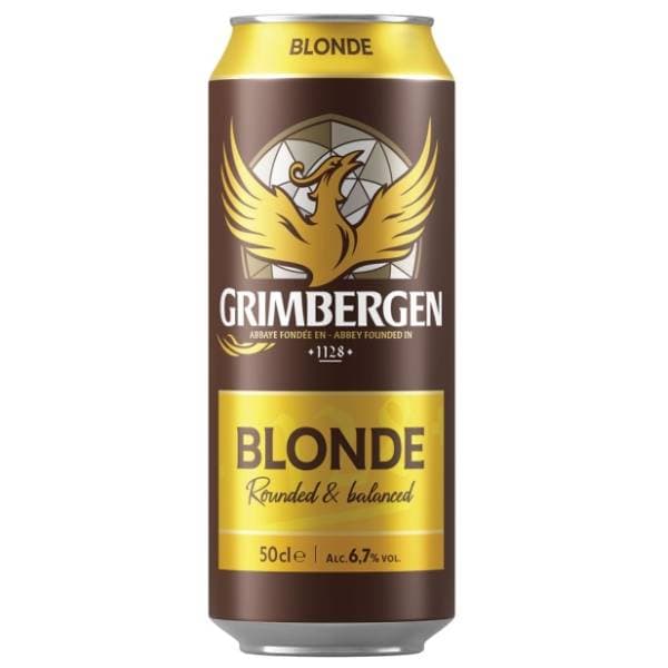 GRIMBERGEN Blonde limenka 0,5l 0