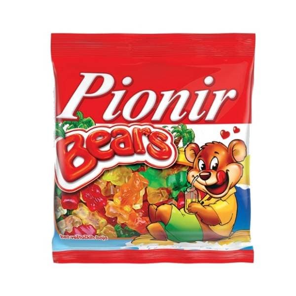 Gumene bombone PIONIR Bears 100g 0