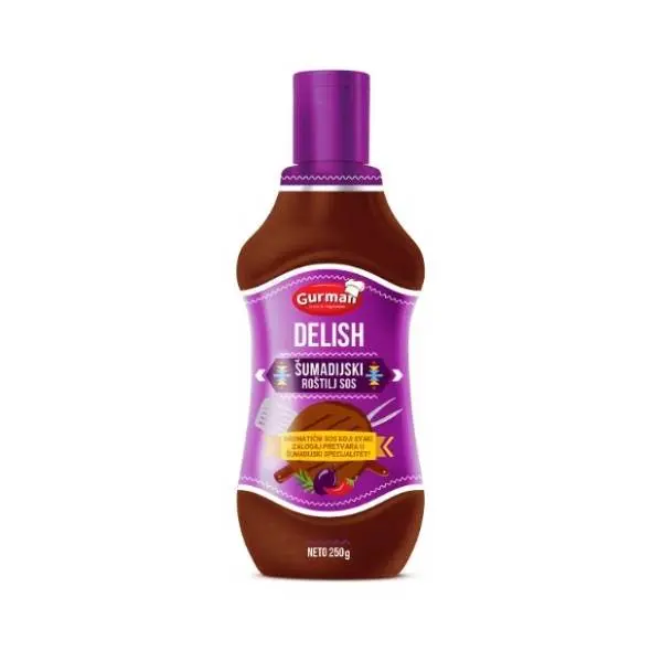 Sos GURMAN Delish šumadijski roštilj 250g 0