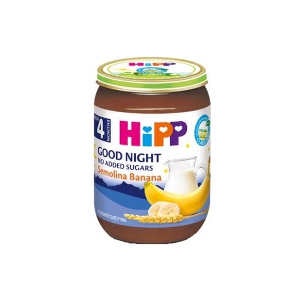 HIPP kašica laku noć griz banana 190g 0