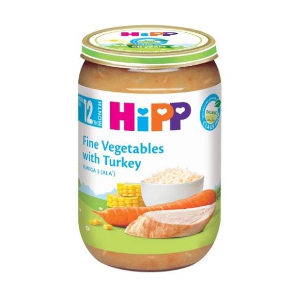 HIPP kašica povrće ćuretina 220g 0