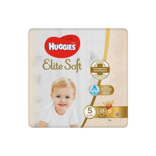 HUGGIES pelene Elite Soft 5 28kom 0