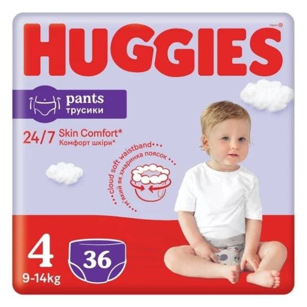 HUGGIES pelene Pants 4 36kom 0