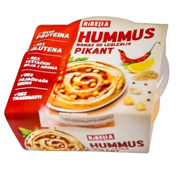 Hummus RIBELLA pikant 80g 0