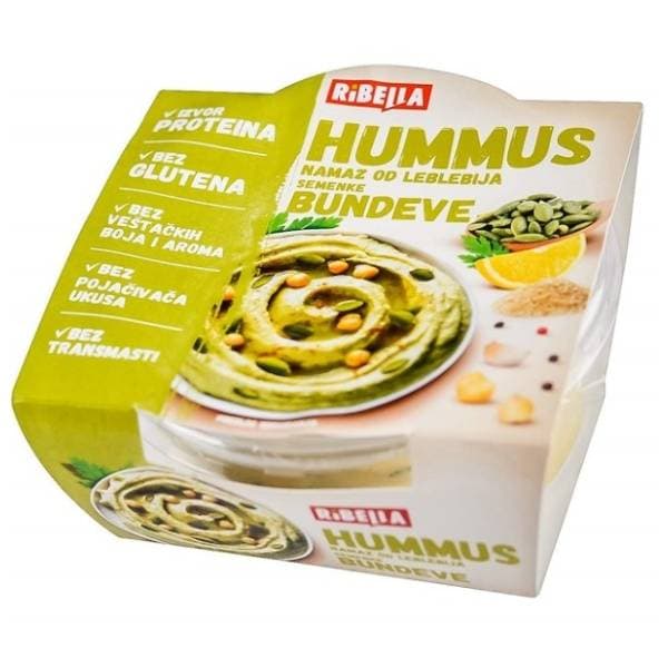 Hummus RIBELLA semenke bundeve 80g 0