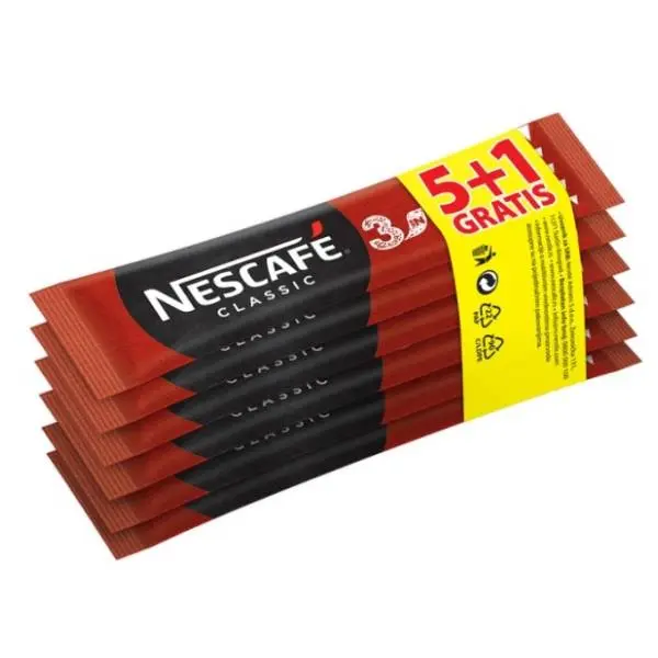 Instant kafa NESCAFE Classic 3u1 5+1 gratis 0
