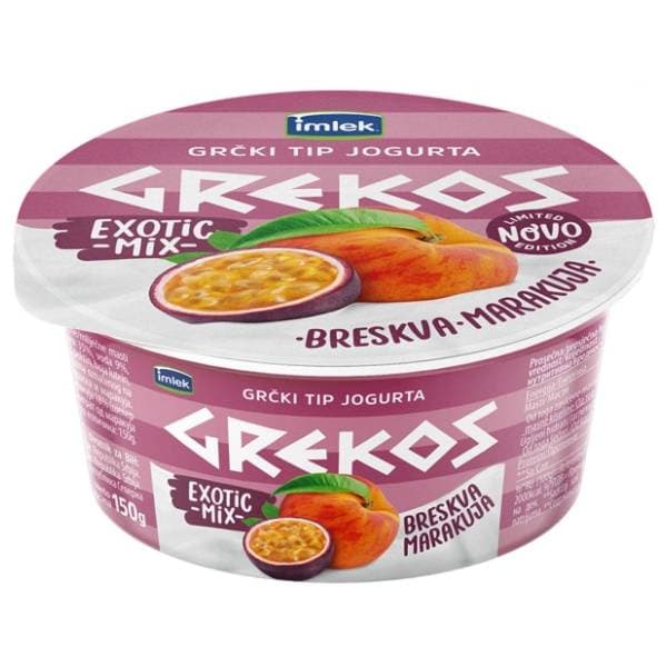 Jogurt GREKOS exotic mix 150g 0