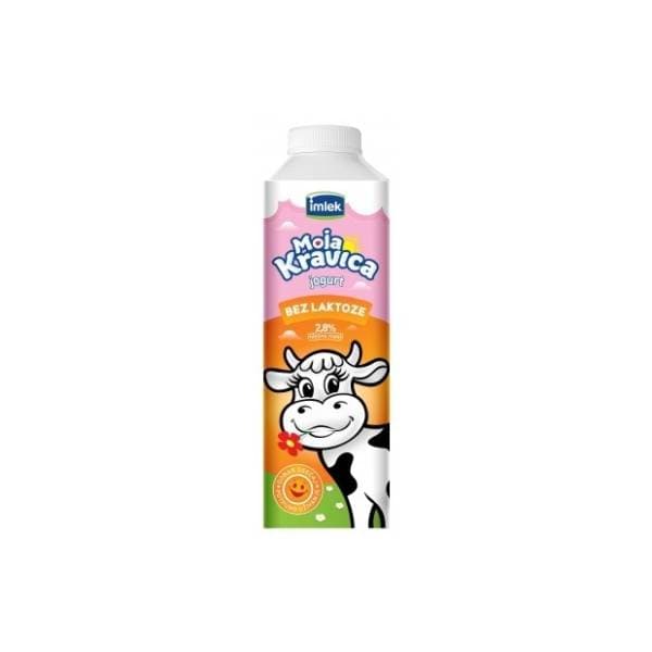 Jogurt IMLEK Moja kravica bez laktoze 2,8%mm 950g 0