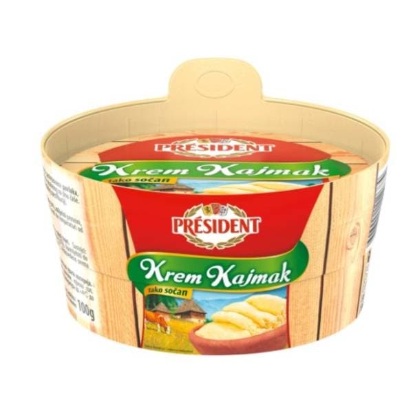 Kajmak PRESIDENT mladi 100g 0