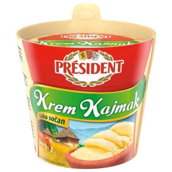Kajmak PRESIDENT mladi 250g 0
