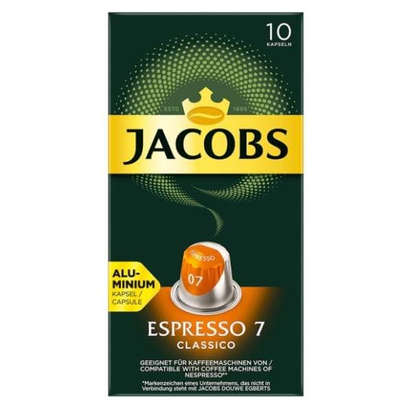 Kapsule JACOBS Espresso Classic 10 kom 0