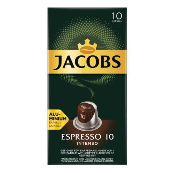Kapsule JACOBS Espresso Intenso 10kom 0