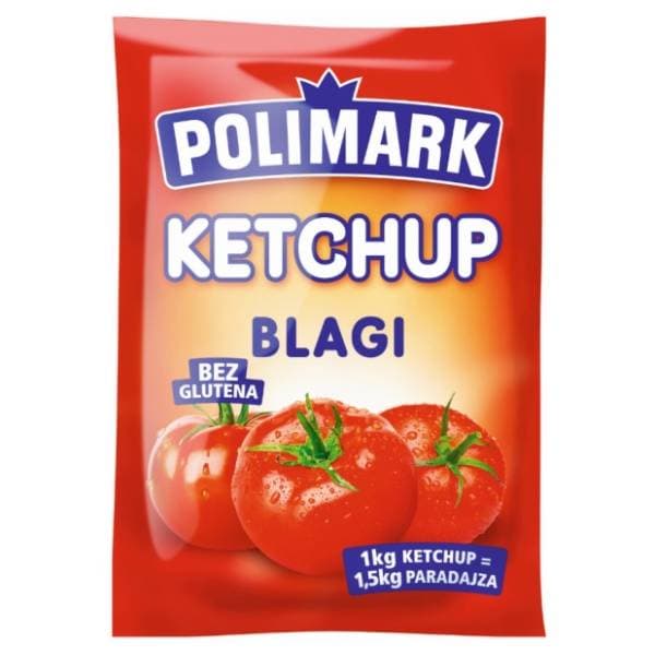 Kečap POLIMARK blagi kesica 180g 0