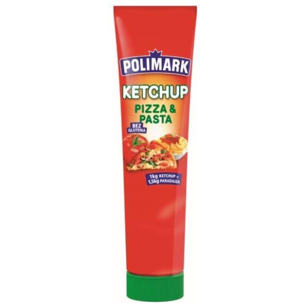 Kečap POLIMARK pizza tuba 190g 0
