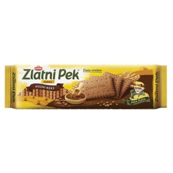 Keks Bambi ZLATNI PEK Kakao 250g 0
