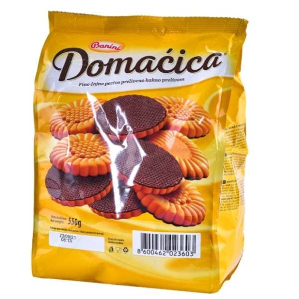 Keks BANINI Domaćica čokolada 550g 0