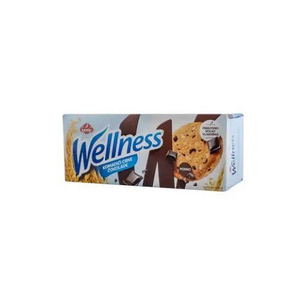 Keks WELLNESS Čokolada 210g 0