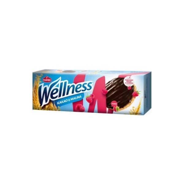 Keks WELLNESS kakao malina 150g 0