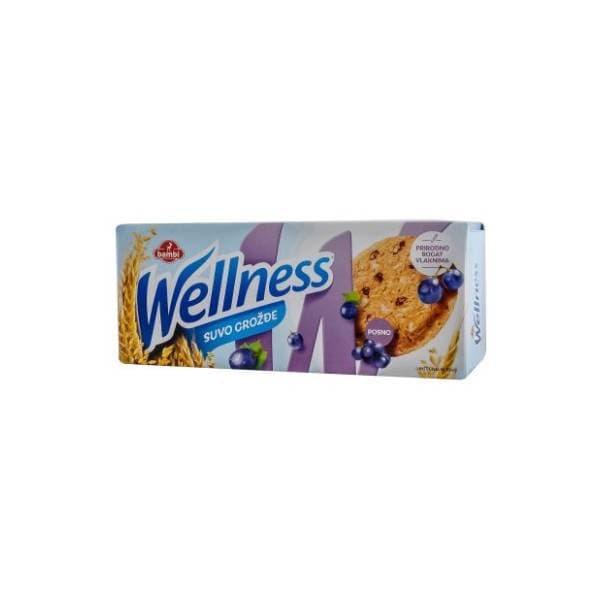 Keks WELLNESS Suvo grožđe 210g 0