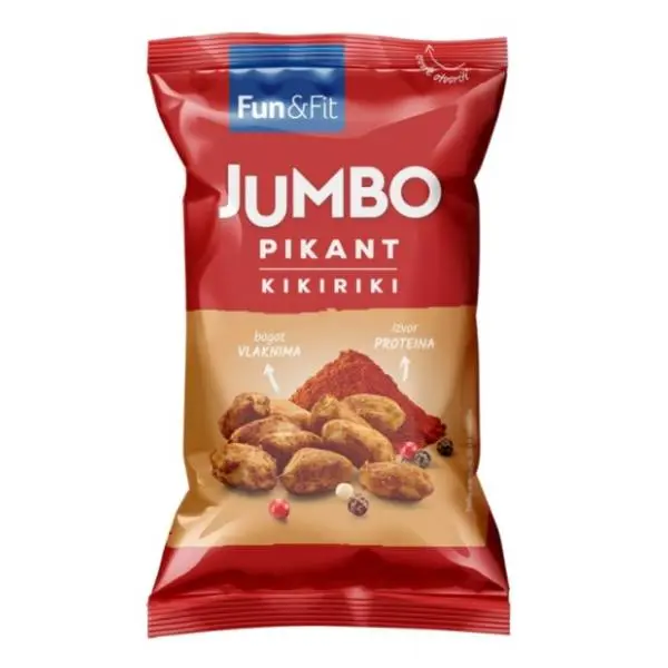 Kikiriki JUMBO pikant, pečeni, slani 180g 0