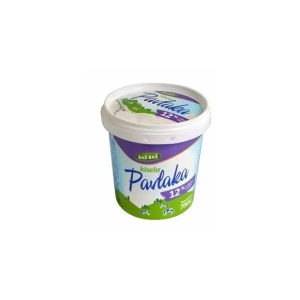Kisela pavlaka BAŠ BAŠ 12%mm 700g 0
