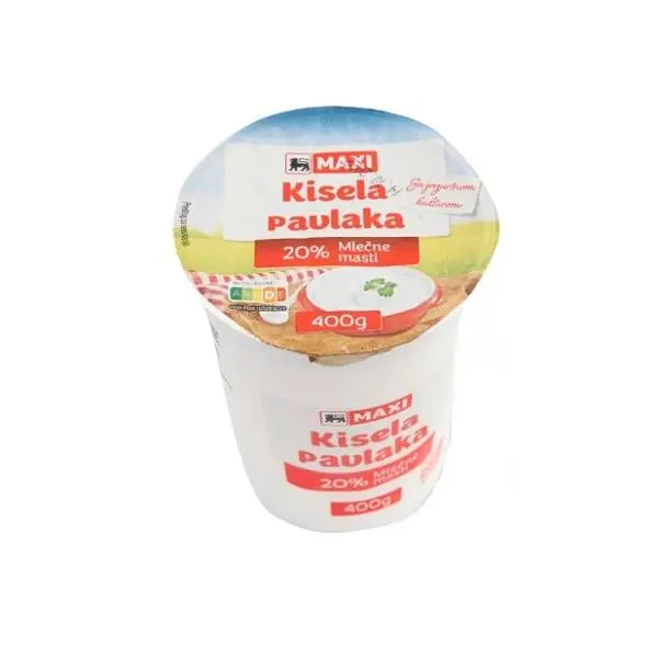 Kisela pavlaka PREMIA 20%mm 400g 0