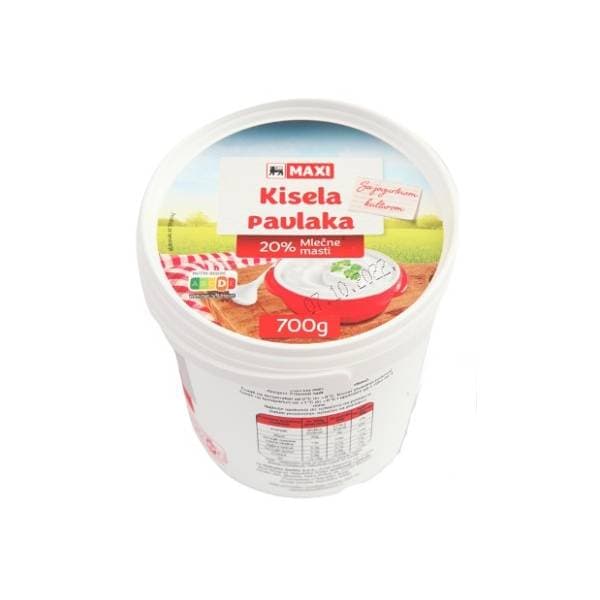 Kisela pavlaka PREMIA 20%mm 700g 0