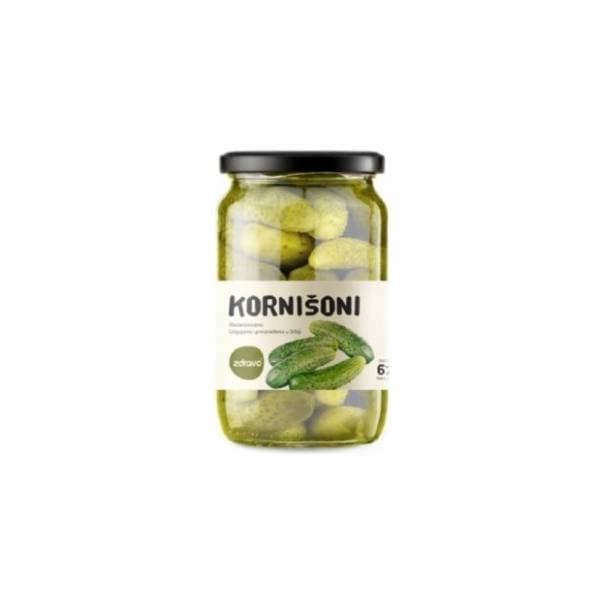 Kornišoni ZDRAVO ORGANIC 670g 0