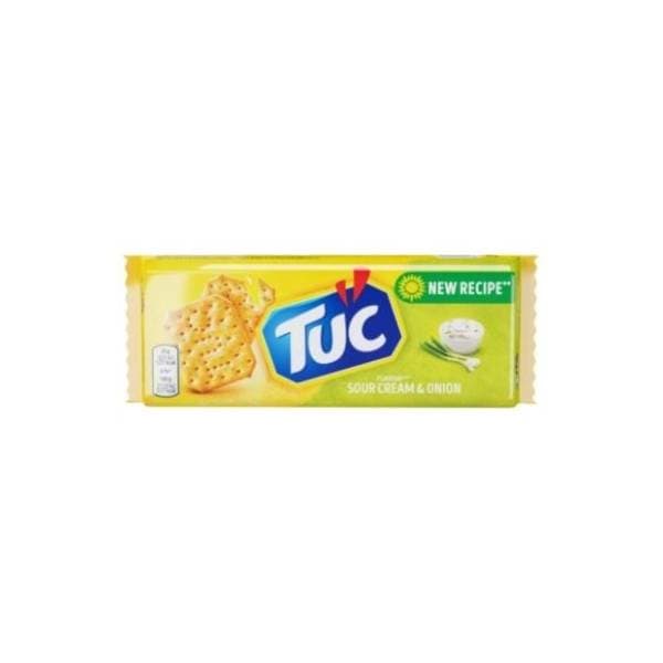 Krekeri TUC sour cream & onion 100g 0